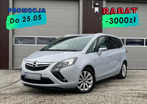 lubelskie Opel Zafira cena 44900 przebieg: 277374, rok produkcji 2014 z Osieczna